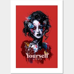 Be Yourself Posters and Art